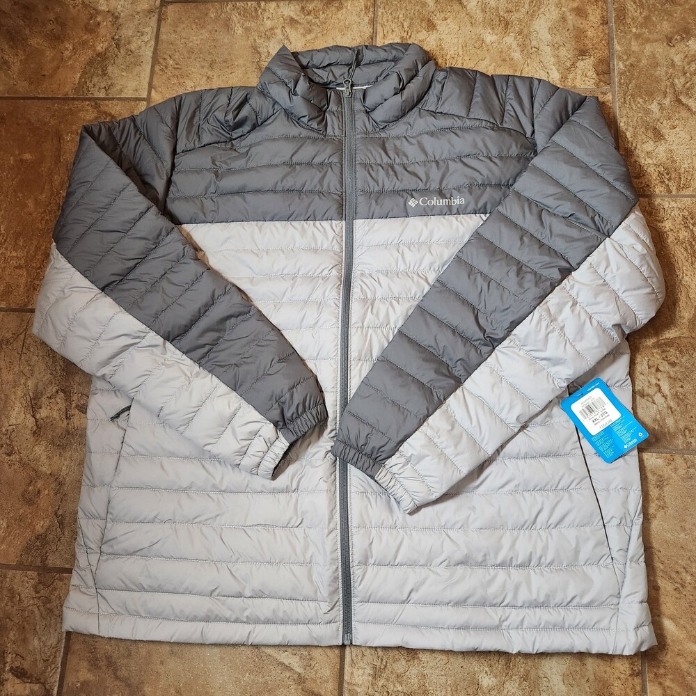 Columbia Men’s Silver Falls Jacket XXL 2XL Gray